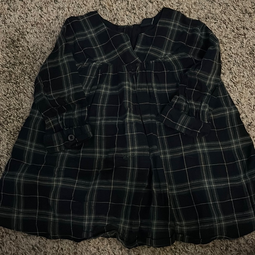 Baby gap plaid dress